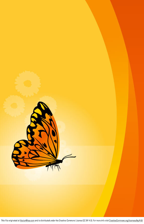 580x898 Free Vector Floral Background