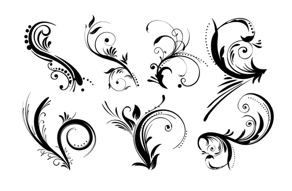 600x392 Roundup Of Free Vintage Ornament Amp Floral Vectors