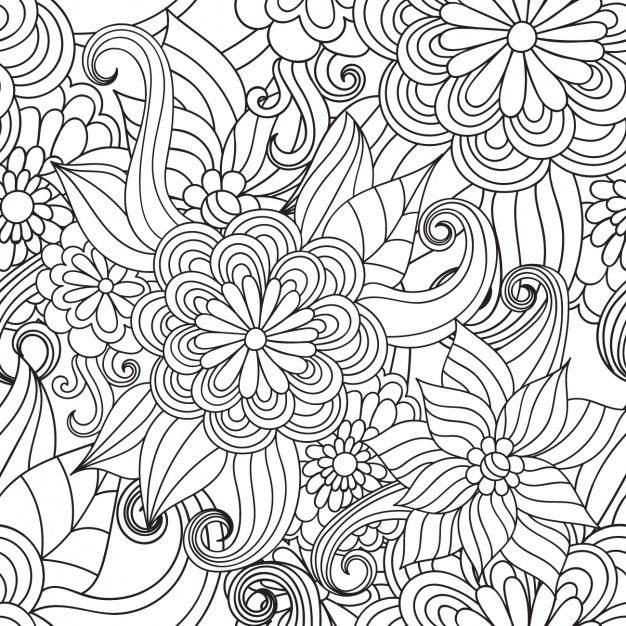626x626 Flower Outline Vectors, Photos And Psd Files Free Download