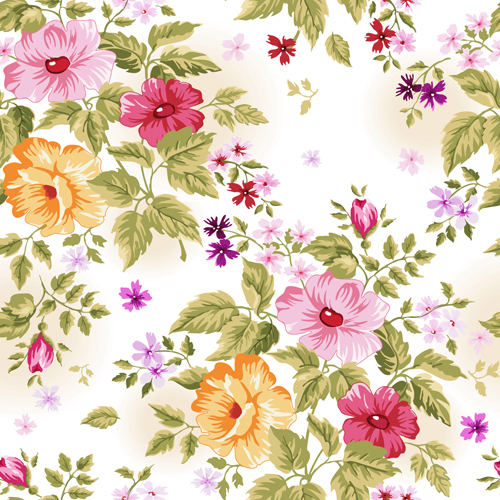 500x500 Beautiful Floral Patterns Vector Ser 01 Free Download