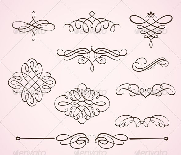 590x504 Free Vector Flourish 172 Best Vectors Images