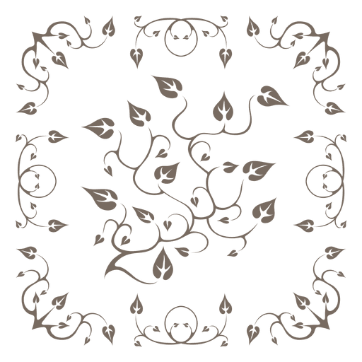 512x512 Collection Of Free Vector Flourishes Decorative Swirl. Download On