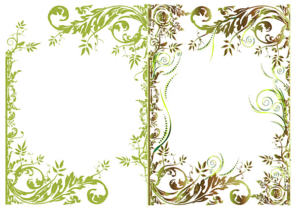 600x425 Floral Borders Free Download