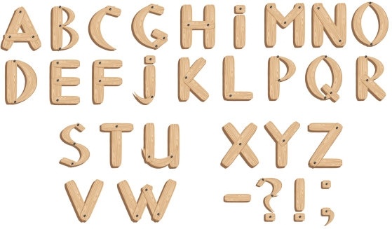 559x327 Vector Fonts Wood Grain English Free Vector In Encapsulated