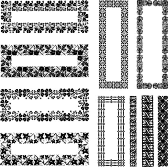 550x546 Rectangle Decor Frame With Border Vector Free Vectors Ui Download