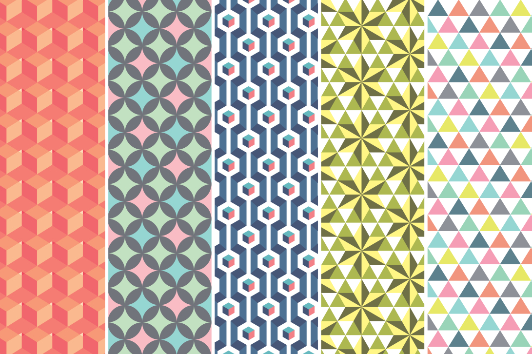 1091x726 Free Patterns Vector Geometry Freebies Amp Deals For Graphic