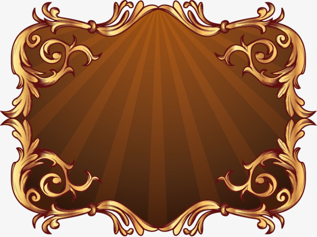 650x486 Texture Free Vector Gold Frame Buckle Material, Texture Vector