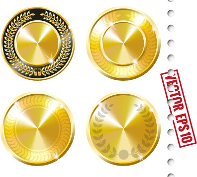 396x357 Free Vector Gold Medal Free Vector Download (2,532 Free Vector