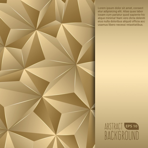 626x626 Golden Abstract Background Vector Free Download