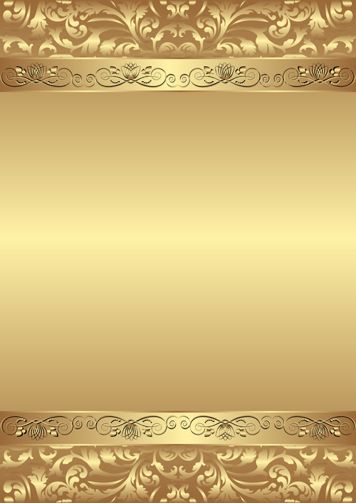 500x707 Luxury Golden Vector Background 01 Free Download