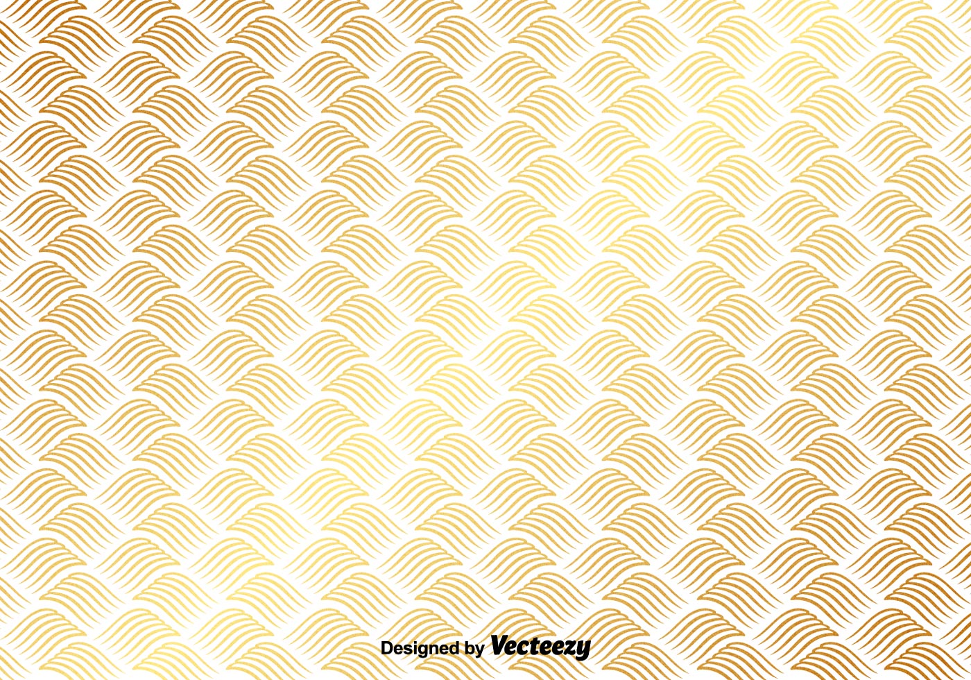 1400x980 Vector Gold Pattern On White Background