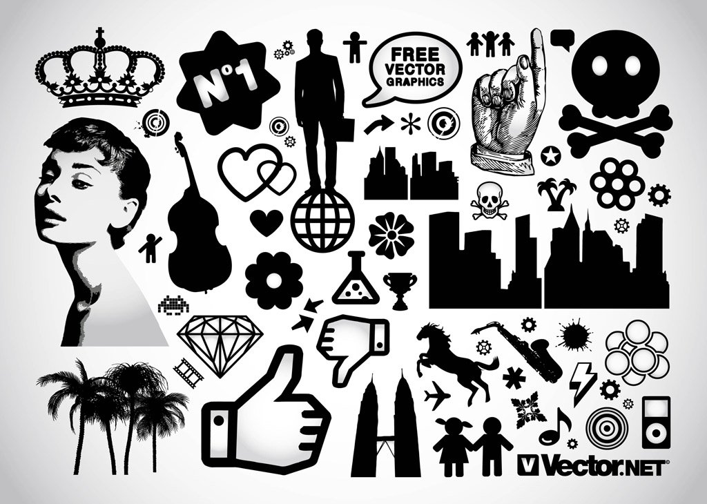 1024x730 Design Elements Vector Pack Vector Art Amp Graphics