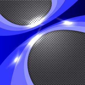 300x300 Blue Vector Glowing Background
