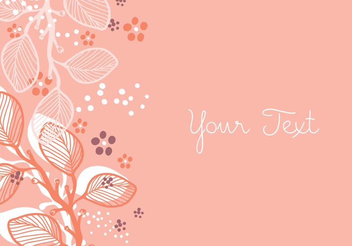 700x490 Coral Floral Background Design