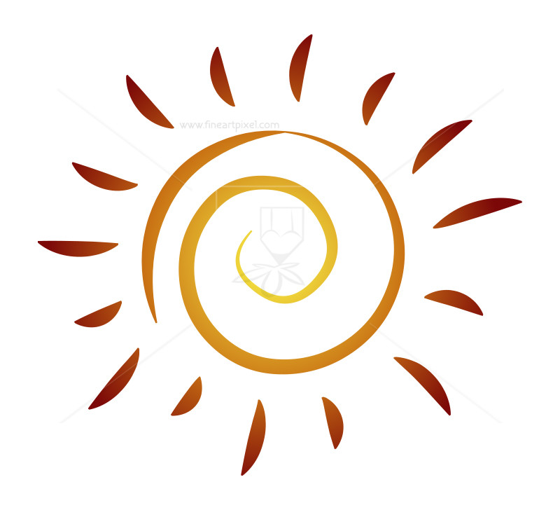 800x728 Sun Logo Vector Illustration Free Vectors, Illustrations