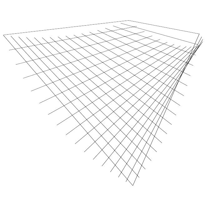 660x660 Perspective Grid Shape Free Vector 123freevectors