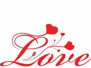 310x233 Free Vector Love Script Font With Heart Shape Free Vectors Ui