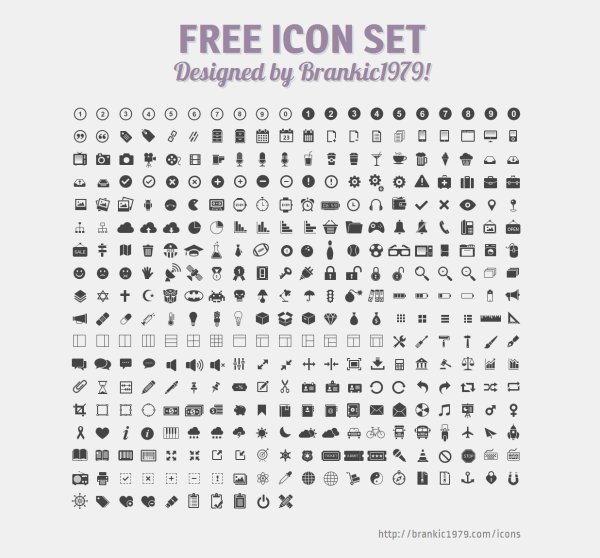 600x558 Free Icons Set Free Vector Graphic Download
