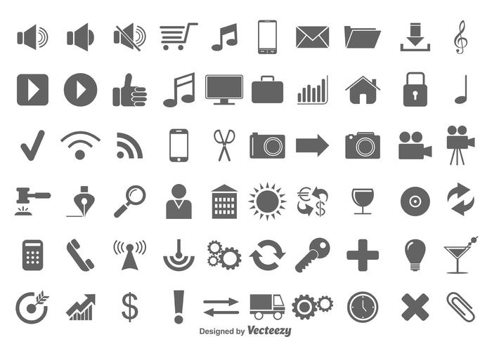 700x490 Vector Icon Set