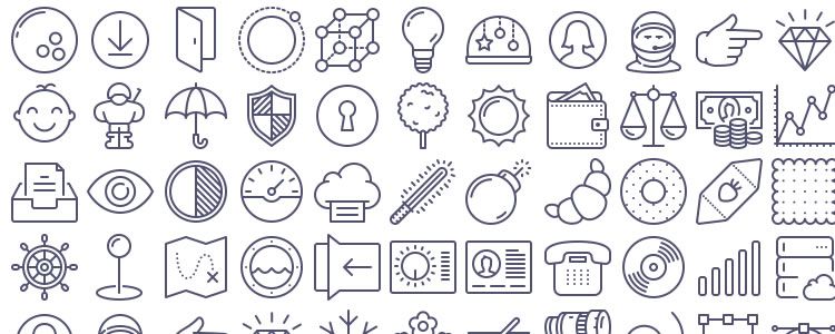 750x300 Top 50 Free Icon Sets From 2014
