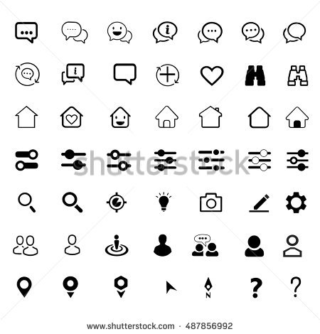 450x470 Free Vector Icons Commercial Use Set Vector Icons Button Point