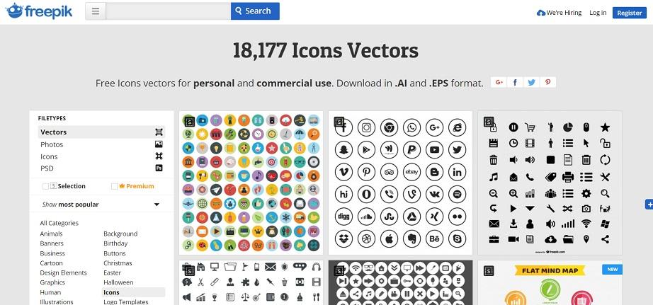 922x431 Free Vector Icons