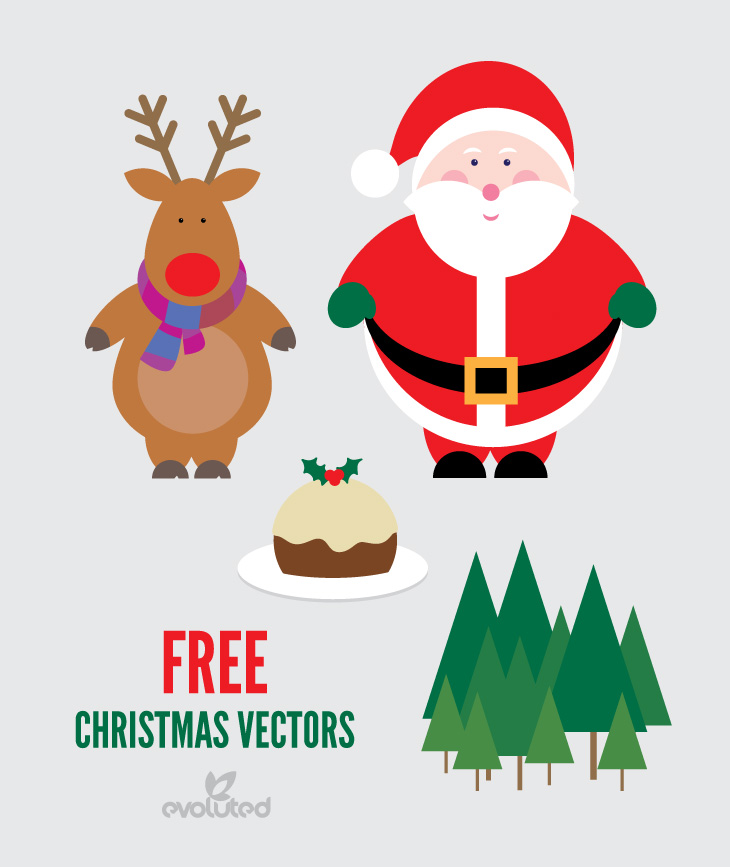 730x867 Download 25 High Quality Free Christmas Vector Graphics 2016