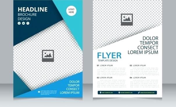 605x368 Brochure Free Vector Download For Commercial Use With Graphic