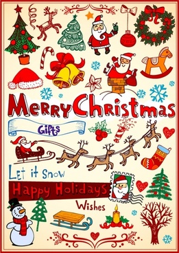 261x368 Christmas Free Vector Download (6,846 Free Vector) For Commercial