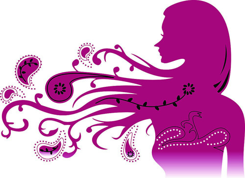 500x363 Female Silhouette Free Vector Download (7,155 Free Vector) For