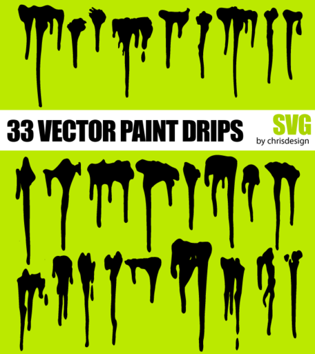 456x513 Free Free Vector Paint Drips Illustrator Clipart And Vector