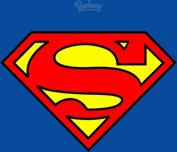 600x515 Logos. Superman Logo Vector Free Superman Flat Logo Free Vector