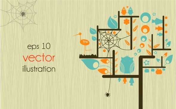 591x368 Tree Vector Illustrator Free Vector Download (223,503 Free Vector