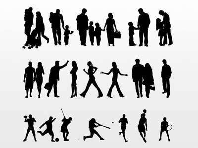 400x300 Free Vector People Collection Clipart And Vector Graphics