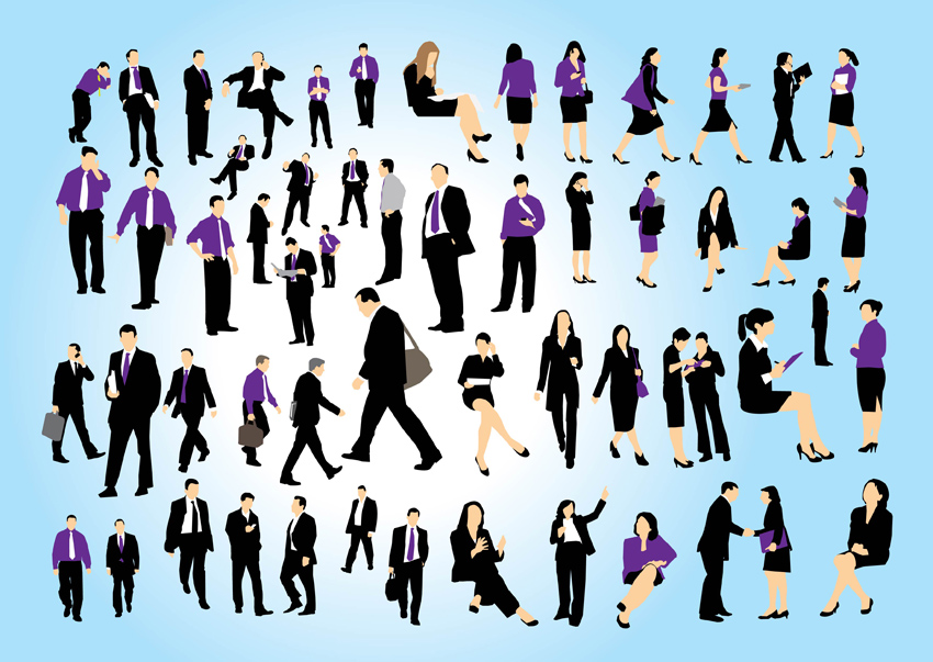 850x603 Business People Set Vector Art Amp Graphics