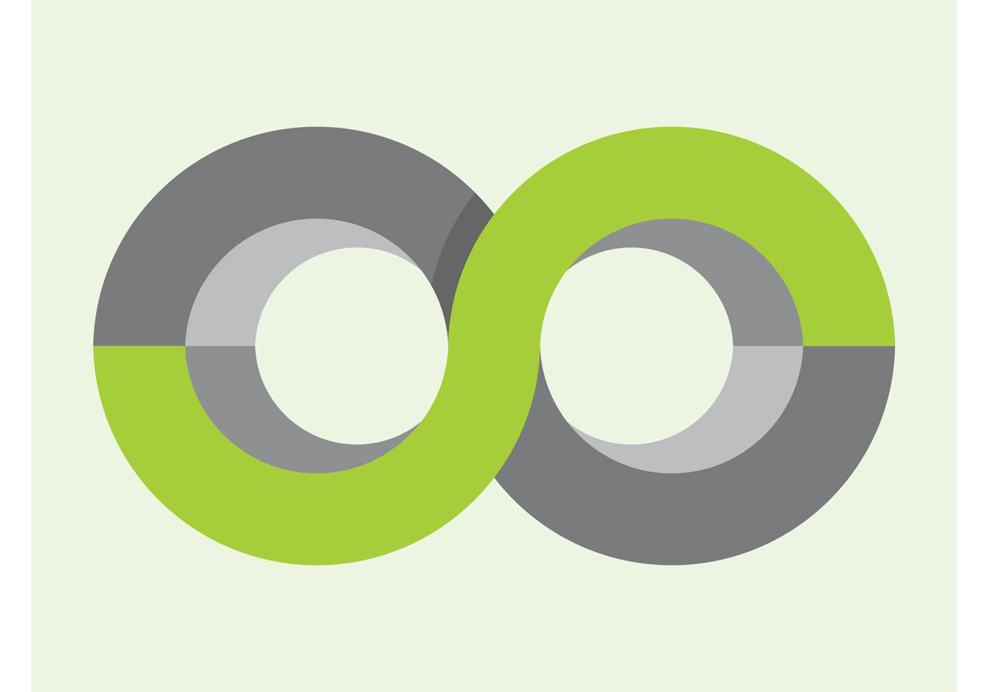 1400x980 Infinity Icon Free Vector Art