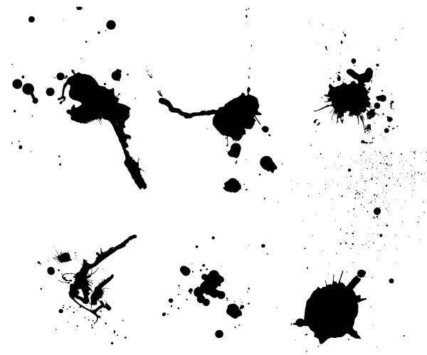 600x500 Paint Splatter Vectors Download Free Vector Art Amp Graphics