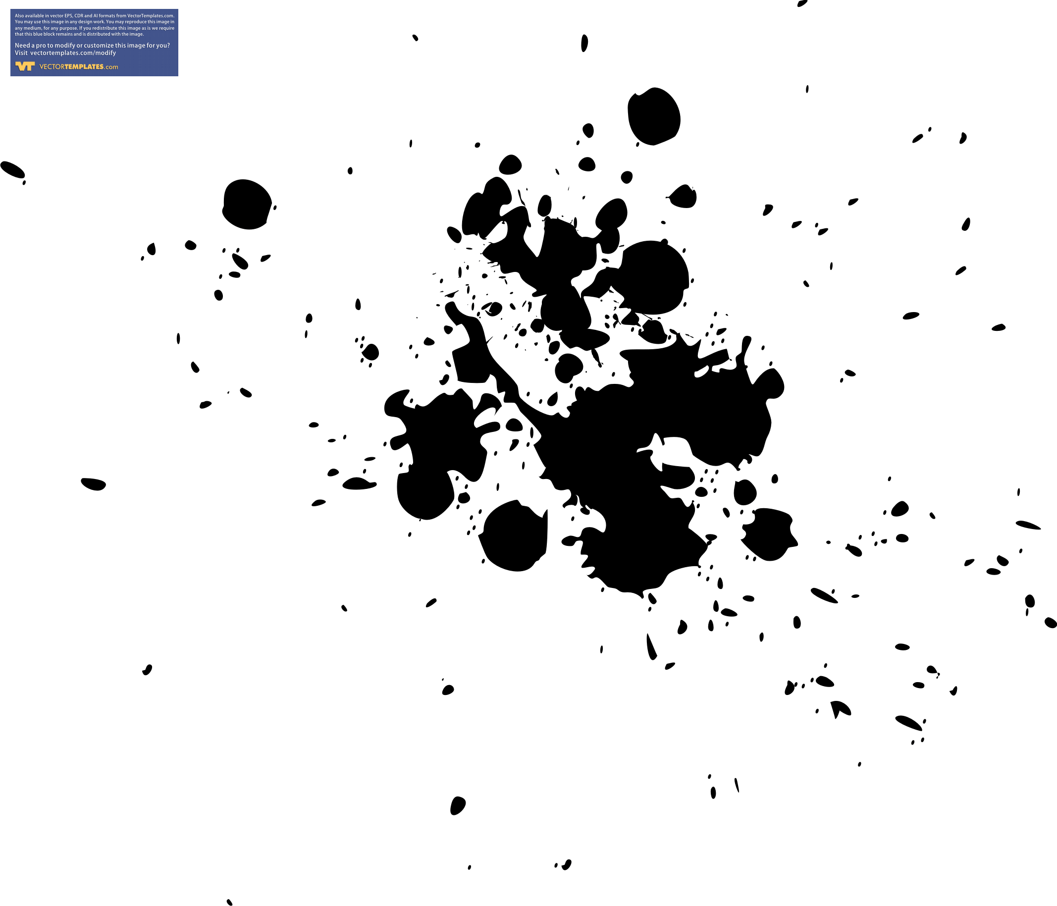2134x1829 Ink Splats And Grunges