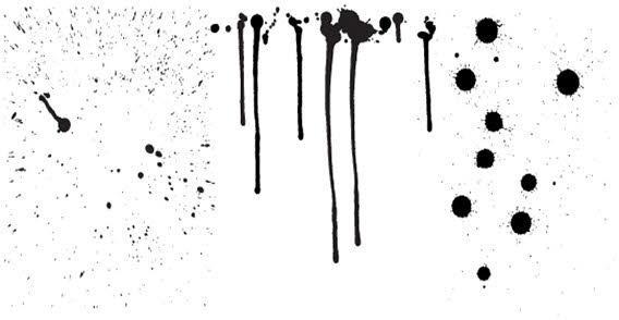 568x294 Ink Splatter Free Vector 123freevectors