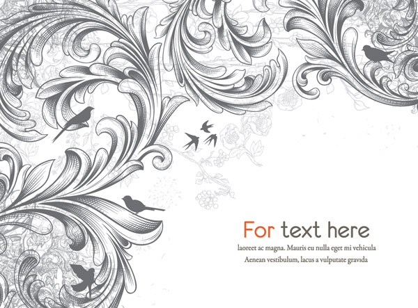 600x443 Scene When Europeanstyle Lace Border Pattern Vector 3 Free Vector