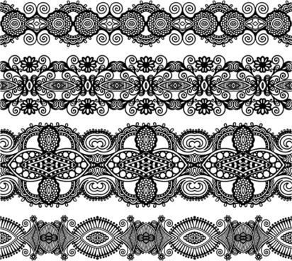 412x368 Vector Lace Circle Border Free Vector Download (11,643 Free Vector