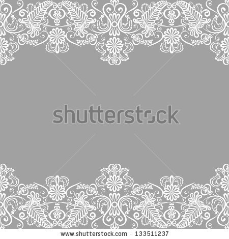 450x470 Free Vector Lace Pattern Wedding Invitation Or Greeting Card With