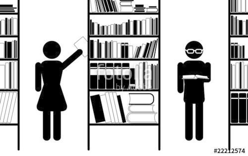 500x315 Library, Vector Icon Stock Image And Royalty Free Vector Files On