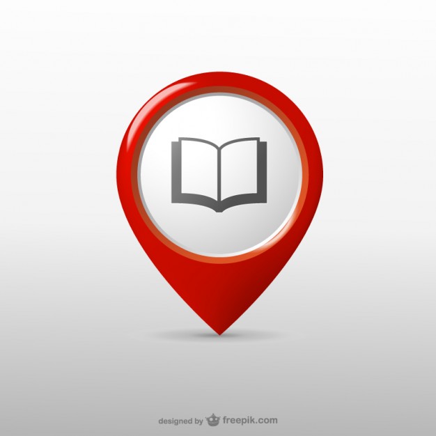 626x626 Library Location Icon Vector Free Download