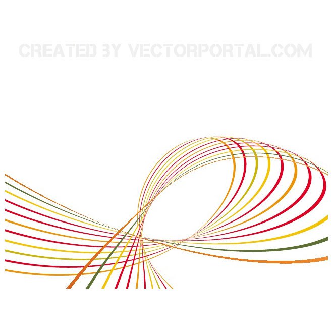 660x660 Colorful Curvy Lines Background Free Vector 123freevectors