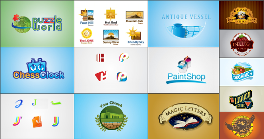 540x285 Free Vector Logo Templates