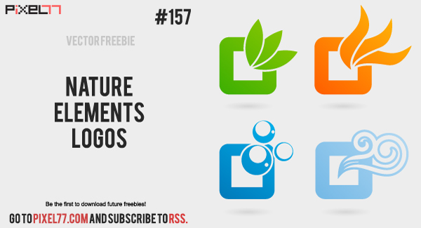 600x325 Nature Vector Elements Logos