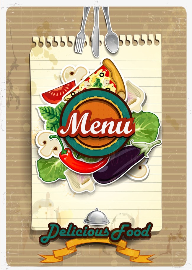 650x912 Menu Design Vector, Menu, Front Cover, Creative Png And Vector For