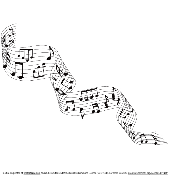 580x608 Musical Notes