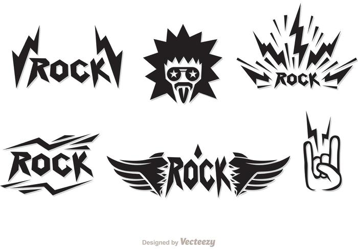 700x490 Rock Music Symbols Vectors